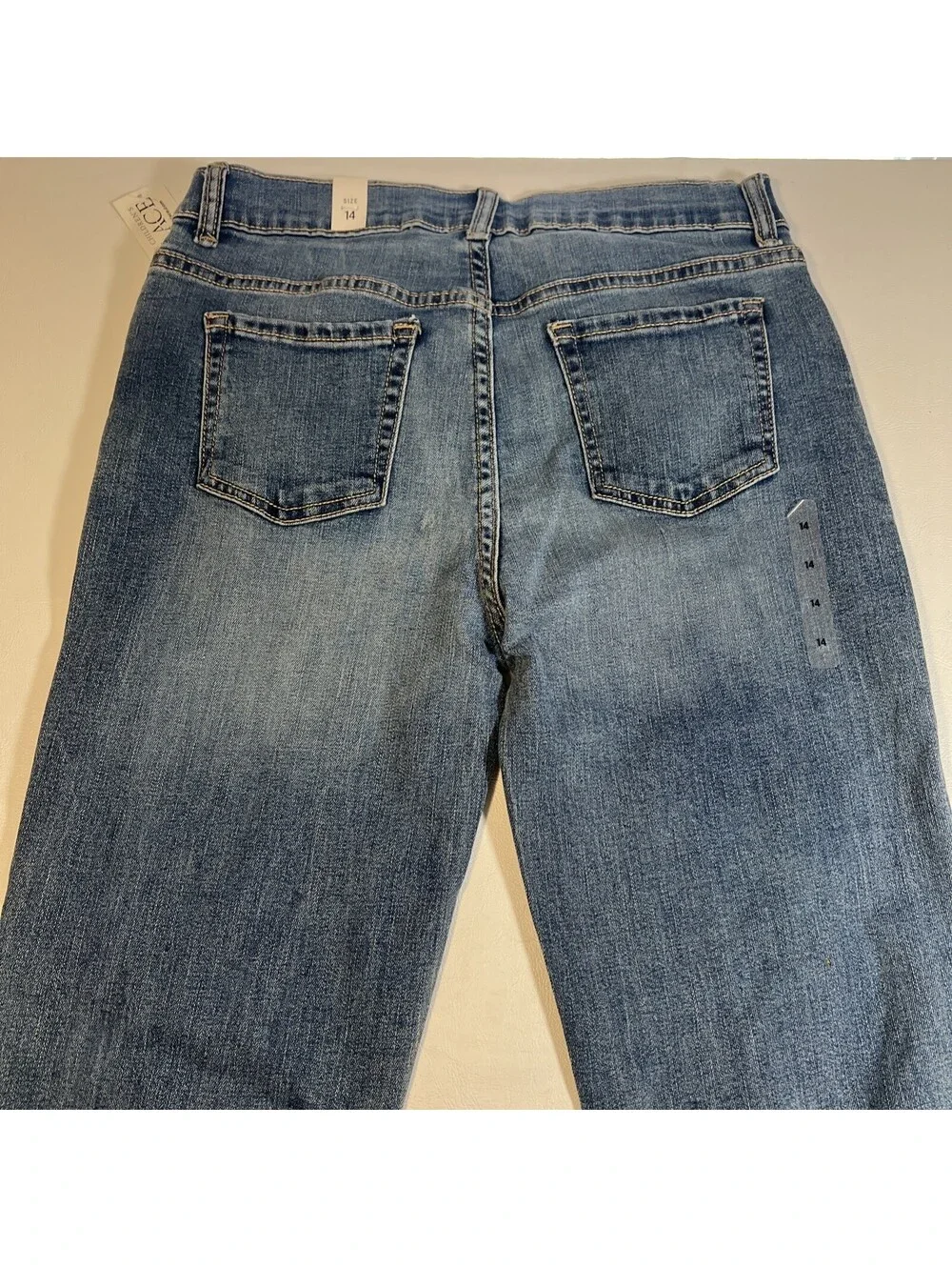 Children’s Place Relaxed Straight Decontracte Droit Super Stretch Denim Jeans 14
